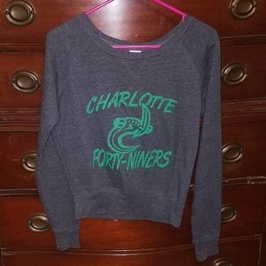 Charlotte Forty Niners Sweatshirt UNCC Size S